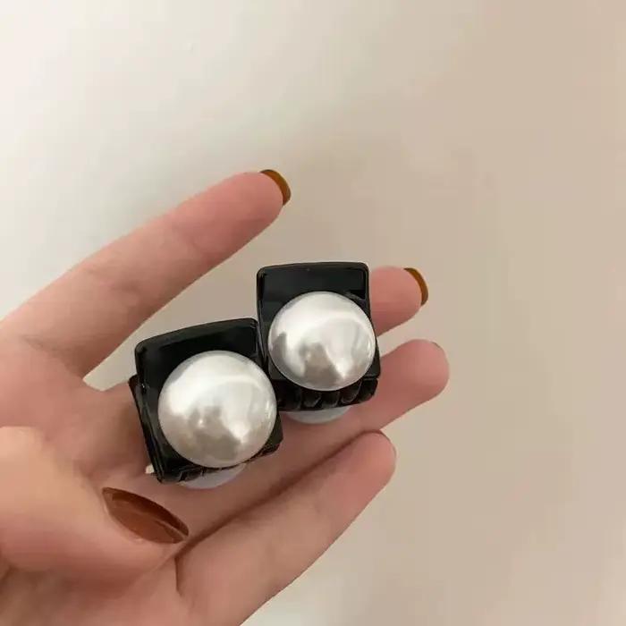 Cheveux en perles de luxe légers, 2 pièces, avec Mini conception à forte adhérence, adaptés à la mod