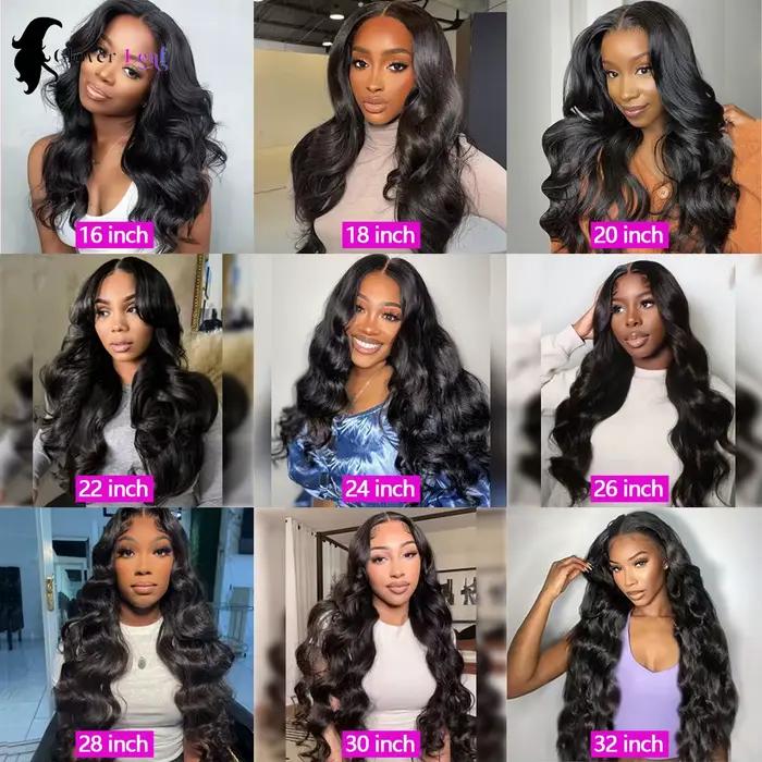 Mèches brésiliennes naturelles Body Wave 12A, 24 pouces, 100% cheveux naturels bruts, lots de 1/3/4