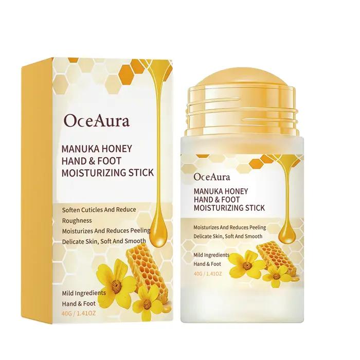 Stick hydratant pour les mains et les pieds, baume solide pour la peau, hydrate en douceur les coude