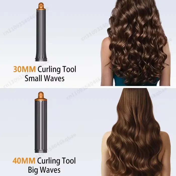SenCiciMen Outils de Coiffure Multiples, Styler à Air Chaud, Bigoudis Automatiques (30MM/40MM), Volu