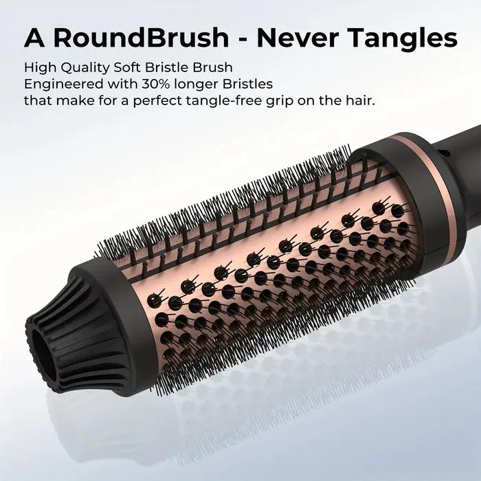 Brosse à cheveux électrique, lisseur, peigne chaud, fer à friser professionnel, brosse thermique cha