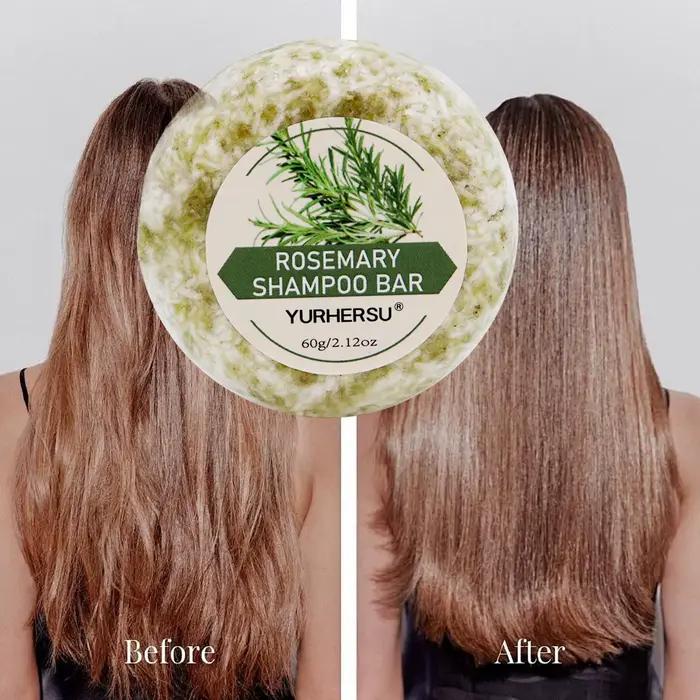 Nourrissant et réparateur : savon shampoing au romarin, écouter les cheveux