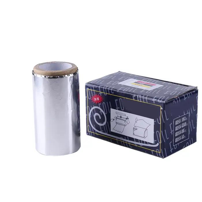 Rouleau de papier aluminium pour coloration et permanente, pratique pour la coiffure, fournitures de
