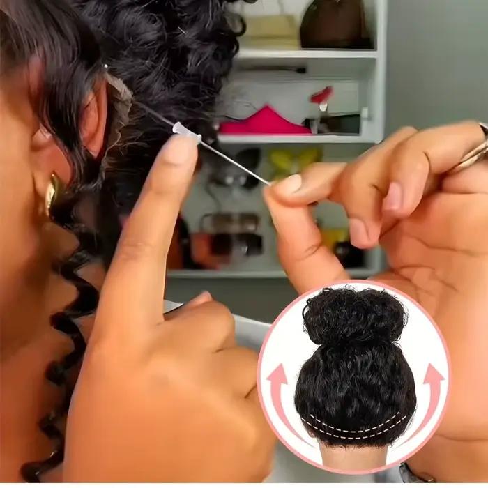 Perruque Lace Front Wig 360 HD sans colle pour femmes, cheveux humains, Deep Wave, 13x4, 13x6, avec