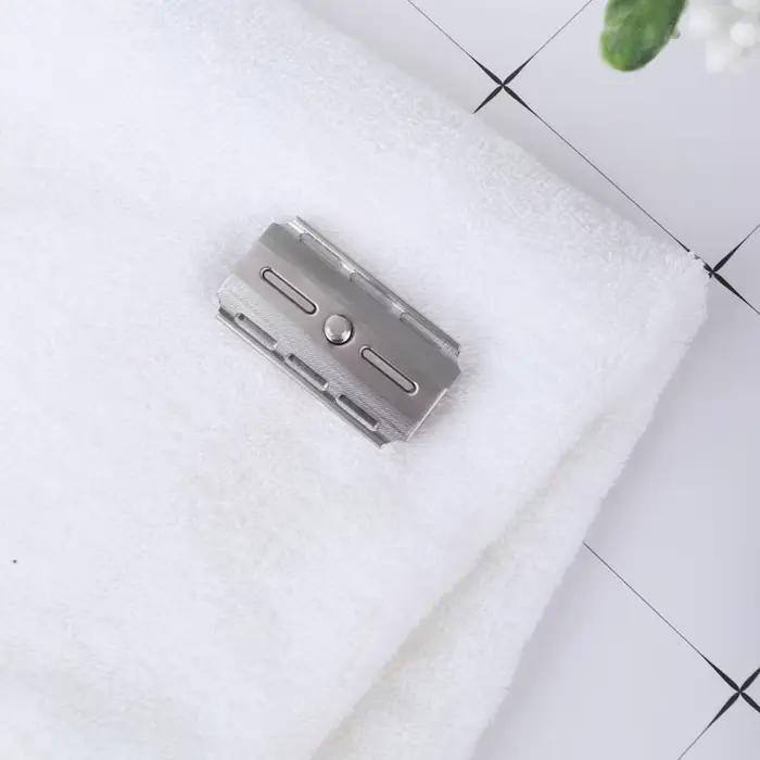 Tête de rasoir à double tranchant de sécurité en acier inoxydable Yaqi Telstar 316 pour hommes