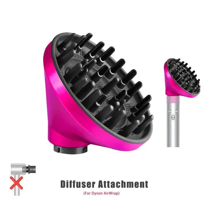 Fixation de diffuseur améliorée pour Dyson Airwrap HS05 HS03 HS01, buse de vague de cheveux, diffuse