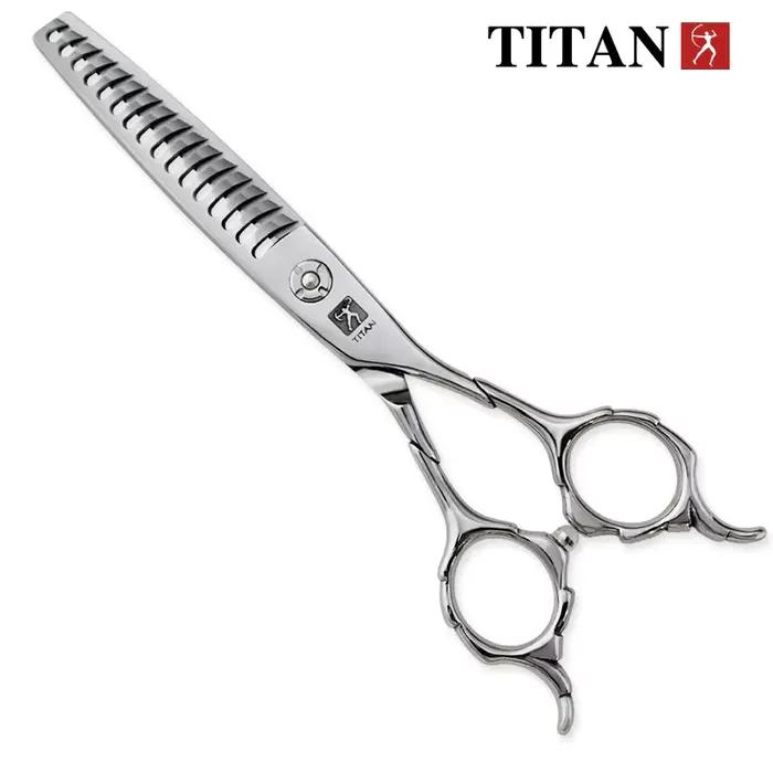Ciseaux de coiffure professionnels titan, ciseaux amincissants, ciseaux de salon de coiffure