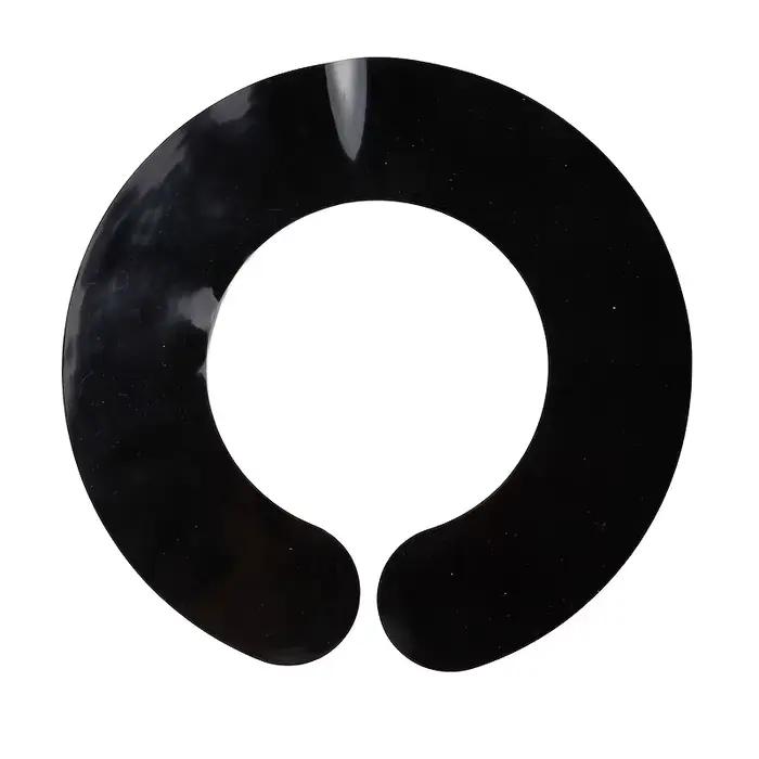Cape de coiffure réglable en Silicone pour coloration et traitements chimiques, protecteur de cou pr