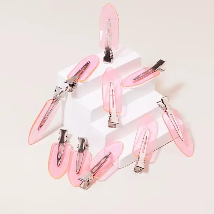 Pinces à cheveux transparentes sans couture pour filles, 10 à 50 pièces, accessoires de maquillage p