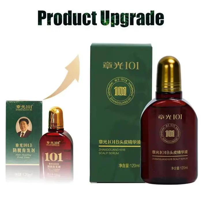 Lotion pour cheveux du cuir chevelu, 120ml, Essence de Ginseng et de gingembre, liquide, revitalisan