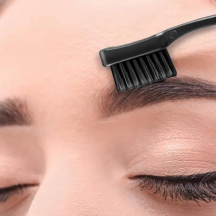 Ensemble de brosses de contrôle de bord double face 2 en 1, brosse à cheveux de contrôle de bord, br