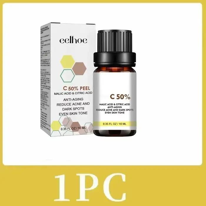 Huile exfoliante pour les taches de peau foncées, élimine les peaux mortes, éclaircit la mélanine, e