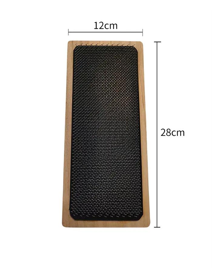 Tapis de dessin en bois 28x12cm, support pour cheveux, pour la fabrication de perruques, carte à des