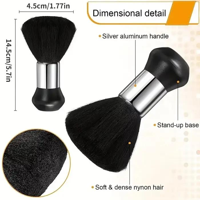 Coiffure brosse douce noir coiffure balayage cou nettoyage des cheveux Duster coupe de cheveux annea