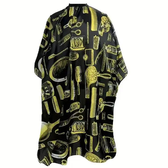 Tablier de coiffure professionnel imperméable, cape de coupe rétro pour salon, barbier, styliste, mo