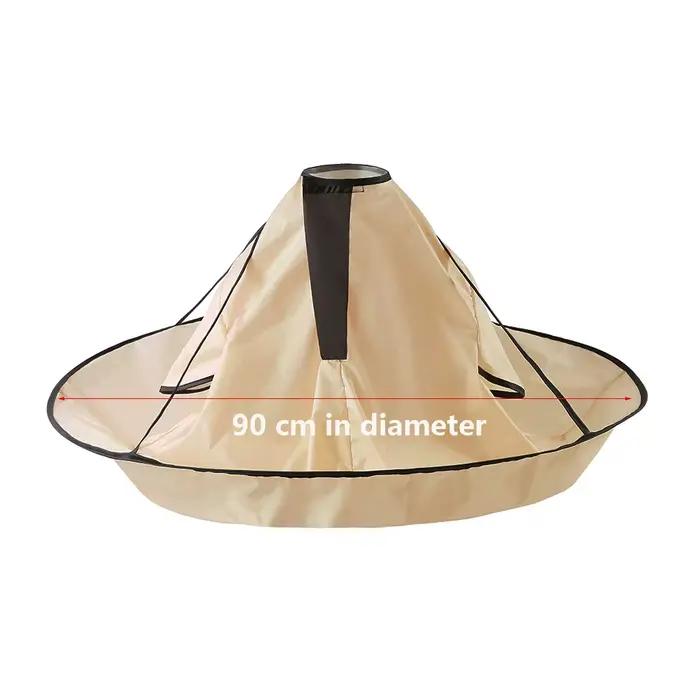 Cape de coupe de cheveux pour adultes, parapluie, outils de coiffure