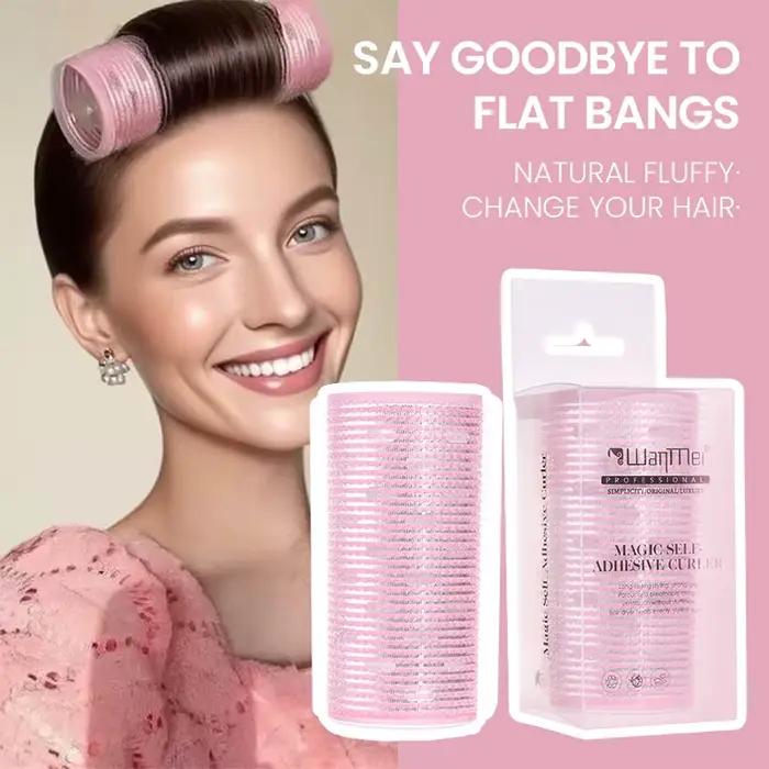 1 pièces bigoudis ensemble bigoudis sans chaleur cheveux onduler frange auto-adhésif bigoudis pour l
