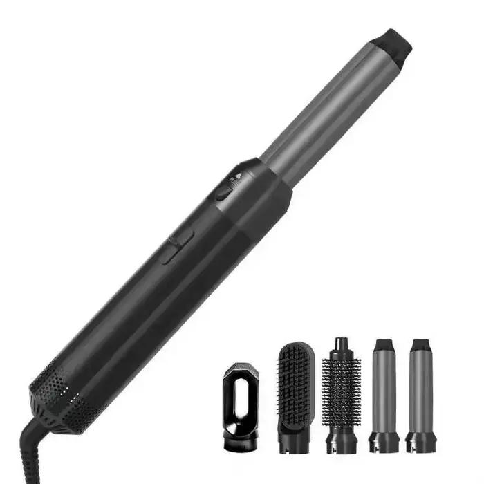 Ensemble de sèche-cheveux professionnel 5 en 1 1000W, avec peigne chaud, fer à friser, lisseur, Kit