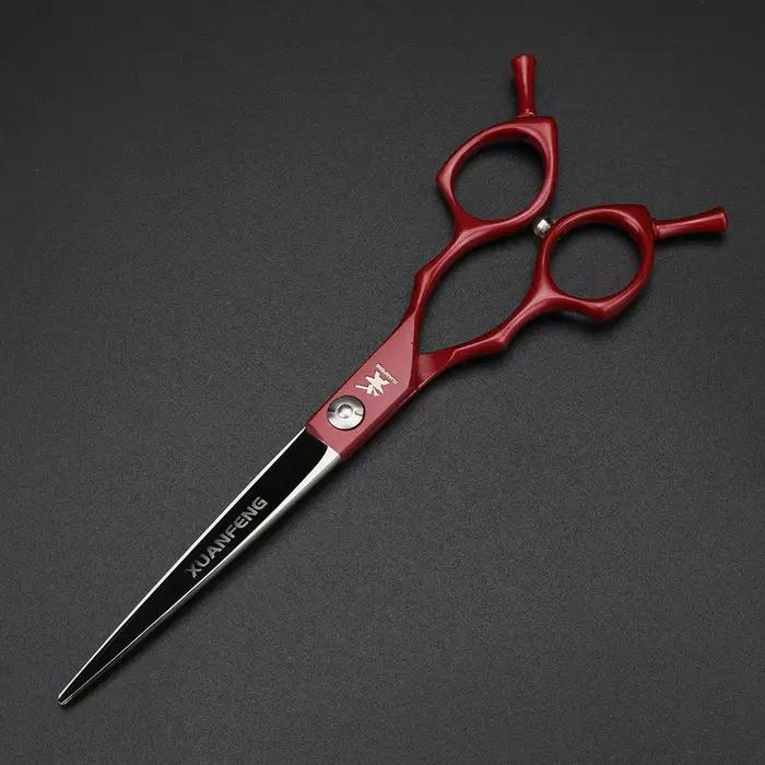 Ciseaux à cheveux XUANTENG adaptés aux coiffeurs gauche et droite, ciseaux de coupe tranchants longu
