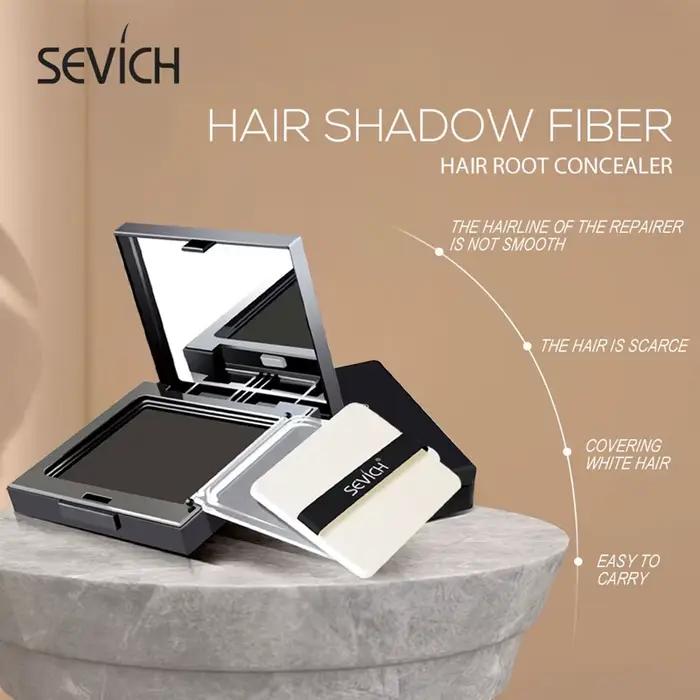 Poudre de Teinture Capillaire Sevich 12g – Correcteur de Ligne de Cheveux 5 Couleurs