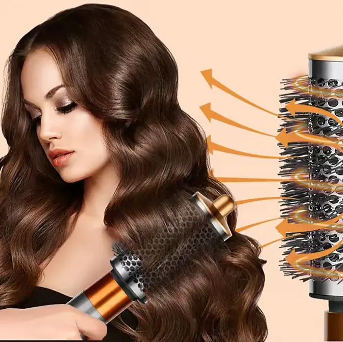 Brosse volumisante ronde améliorée à chaud pour Dyson Airwrap pour le Volume de levage des racines