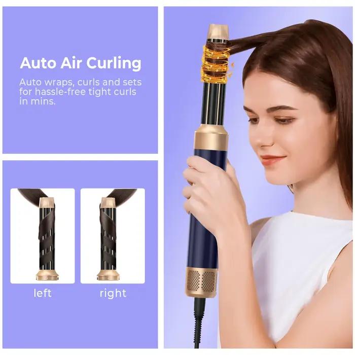 Sèche-cheveux 7 en 1, brosse sans balais