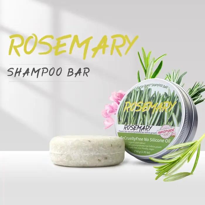 Le savon shampooing au romarin sans huile de silicone