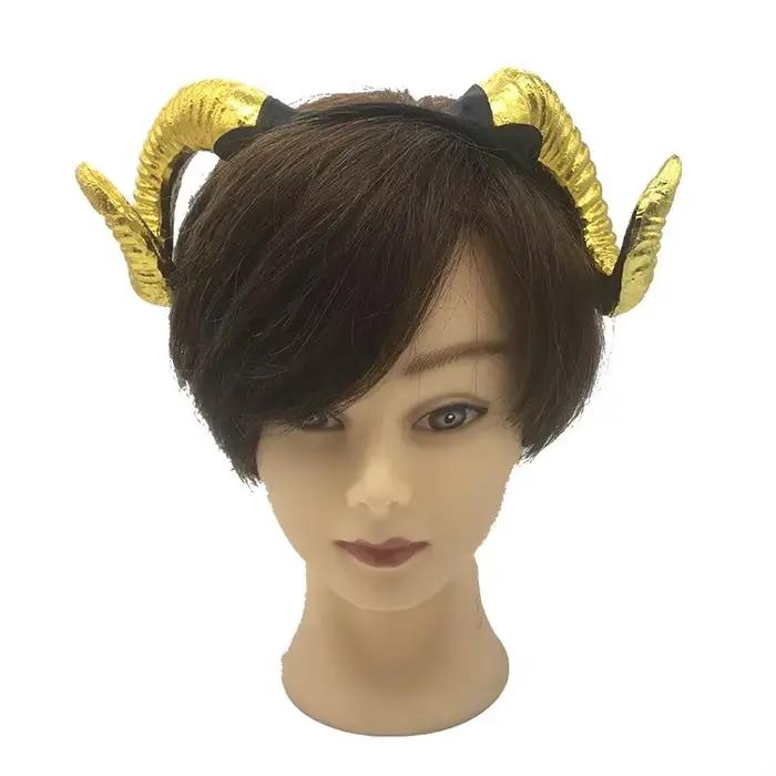 Bandeau de cheveux en corne de mouton fait à la main