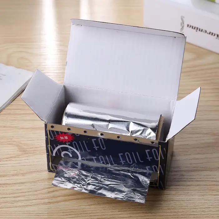 Rouleau de papier aluminium pour coloration et permanente