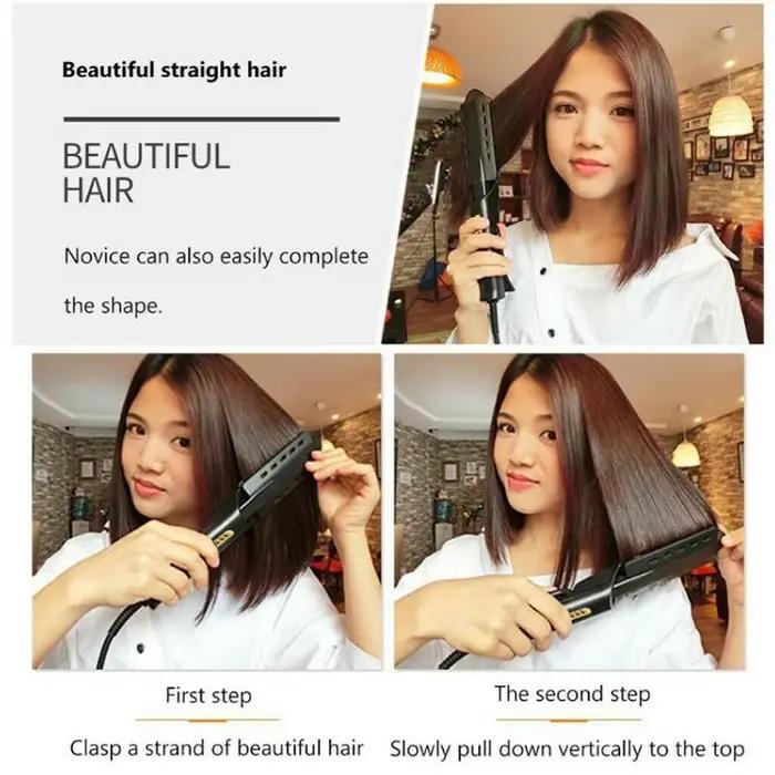 Lisseur de cheveux à quatre réglages de température