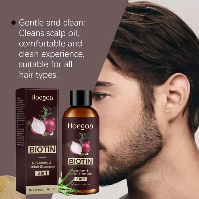 Shampoo à l'oignon rouge