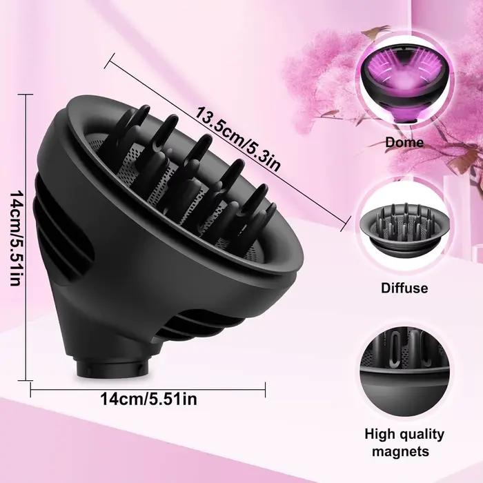 Fixation de diffuseur de boucles ondulées pour Dyson Airwrap