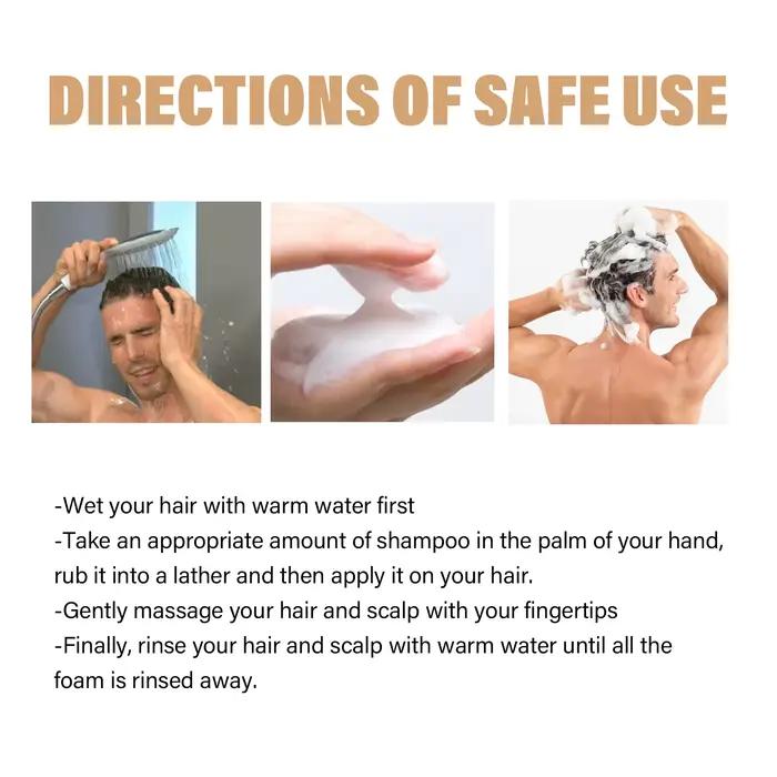 Shampoo densifiant pour cheveux 100 ml