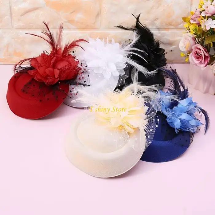 Accessoires de mode pour cheveux : Fascinator pour femme