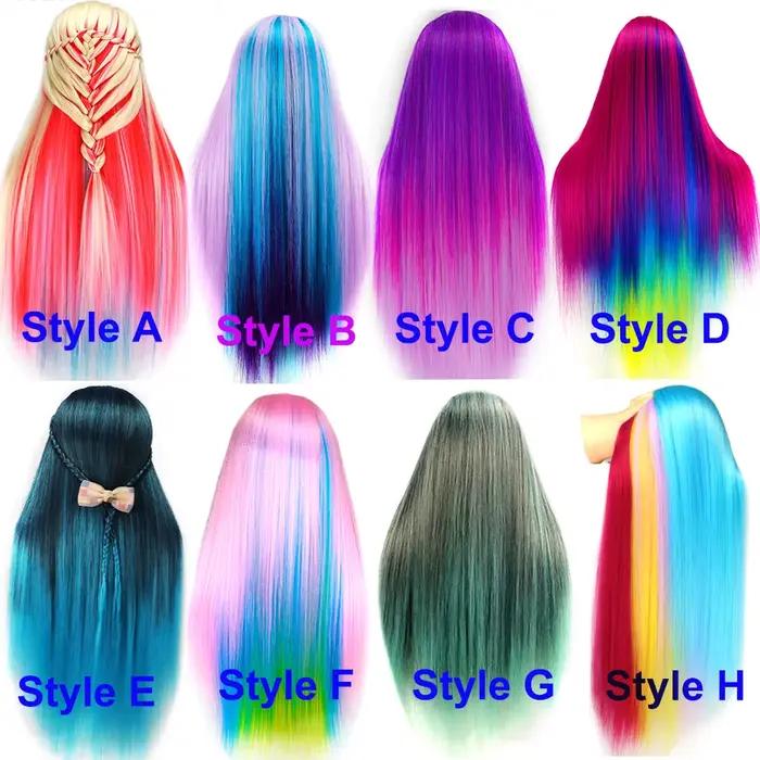Poupées de tête professionnelles pour coiffeur