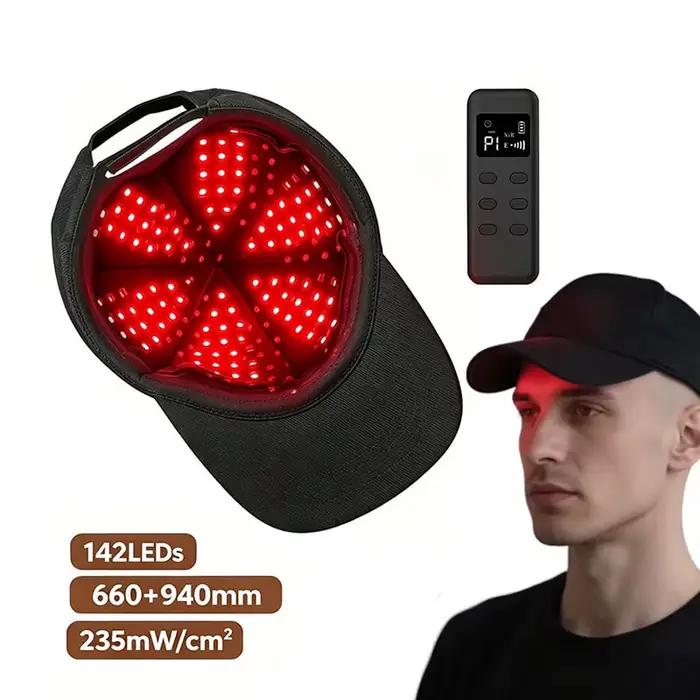 Casque de luminothérapie LED 660nm 940nm pour la repousse des cheveux et le traitement de la perte