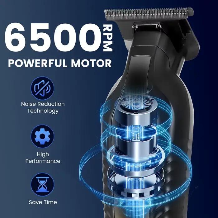Tondeuse à cheveux professionnelle Hatteker Gradient avec écran LCD numérique