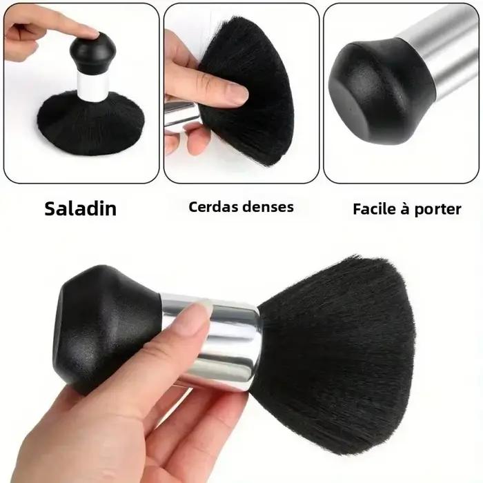 WANMEI barbier coiffeur pulvérisateur d'eau ensemble salon de coiffure cou Duster brosse de nettoyage outil