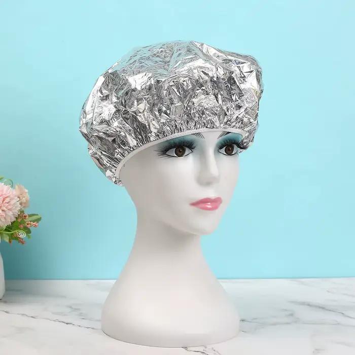 Bonnet de douche isolation thermique feuille d'aluminium chapeau d'isolation élastique