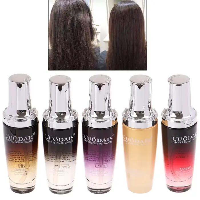 LUODAIS huile d'argan réparation des cheveux Essence de brillance plus lisse