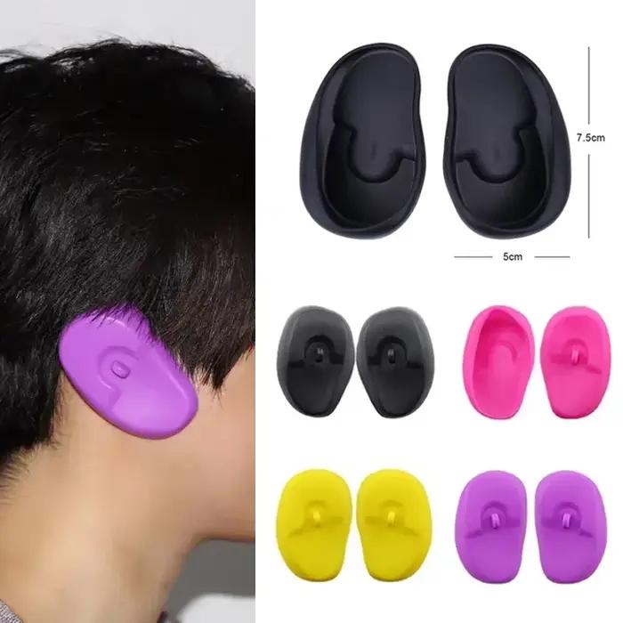 1 Paris professionnel cache-oreilles Salon de coiffure accessoires teinture cheveux bain style