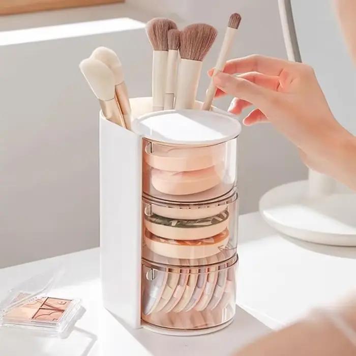 Porte-brosse, organisateur d'accessoires pour cheveux
