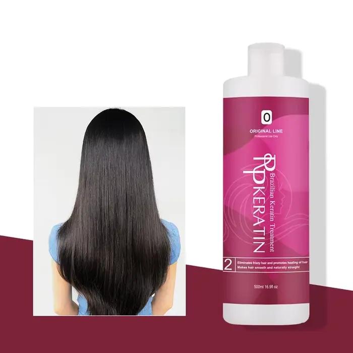 Lissage à la kératine pour traitement lissant des cheveux