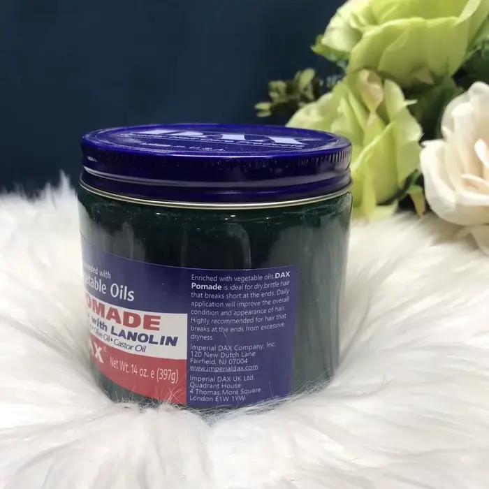 Pomade d'huiles végétales DAX pour cheveux