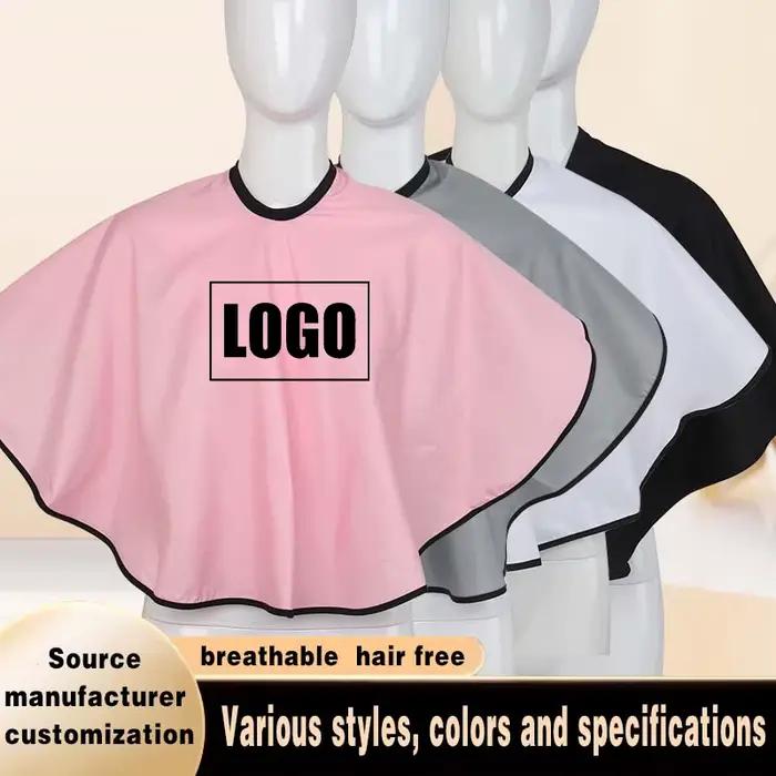 Cape de Coiffeur Personnalisée avec Logo Découpé