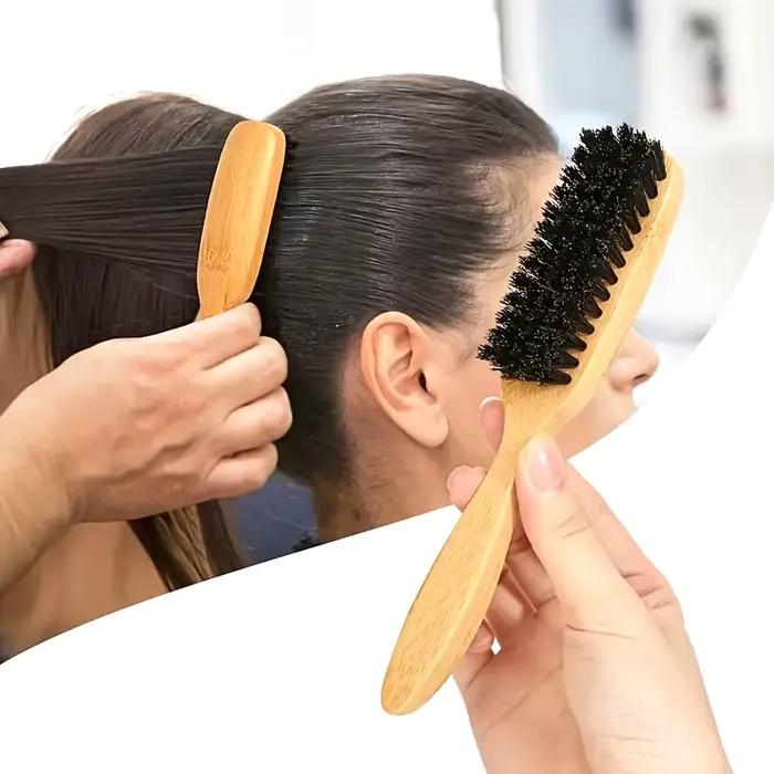 Brosse à cheveux en bois