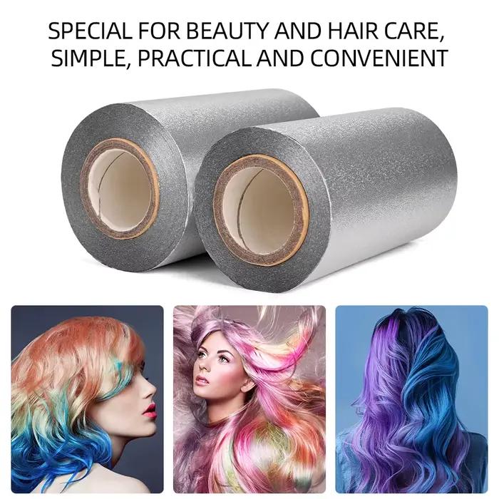 Feuille d'aluminium pour coloration des cheveux