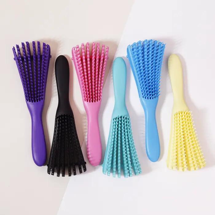 Brosse à cheveux multifonctionnelle pour massage du cuir chevelu