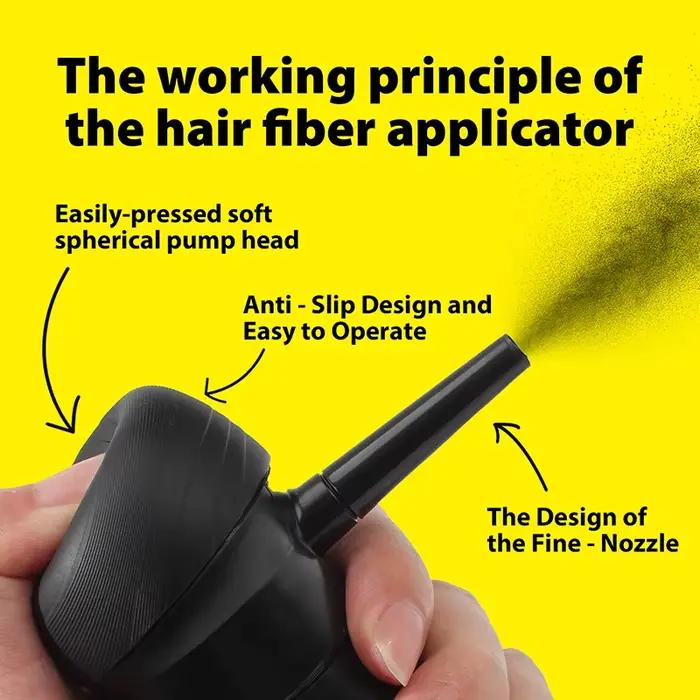 SEVICH Kit de fibres capillaires densifiantes - Applicateur pulvérisateur