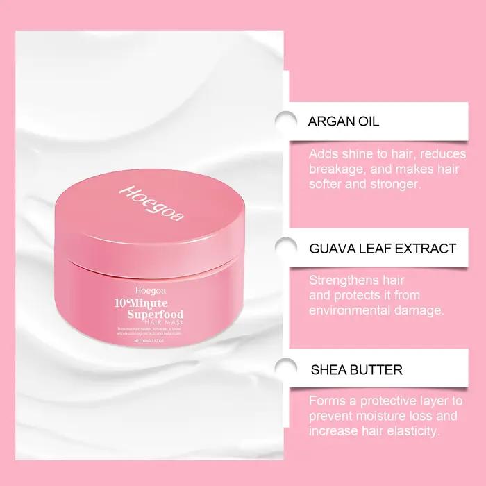 Masque capillaire au superaliment de 10 minutes